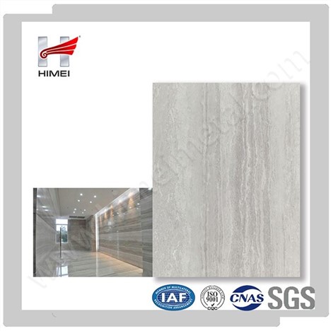 Marbled PVC Film Coated Stainless Steel Sheet For Wall Panel