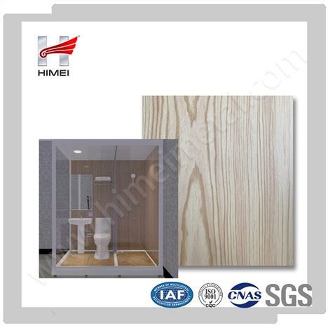 聚乙烯涂层4FT X 8FT木纹3mm/4mm铝复合板ACP板，用于墙面覆层